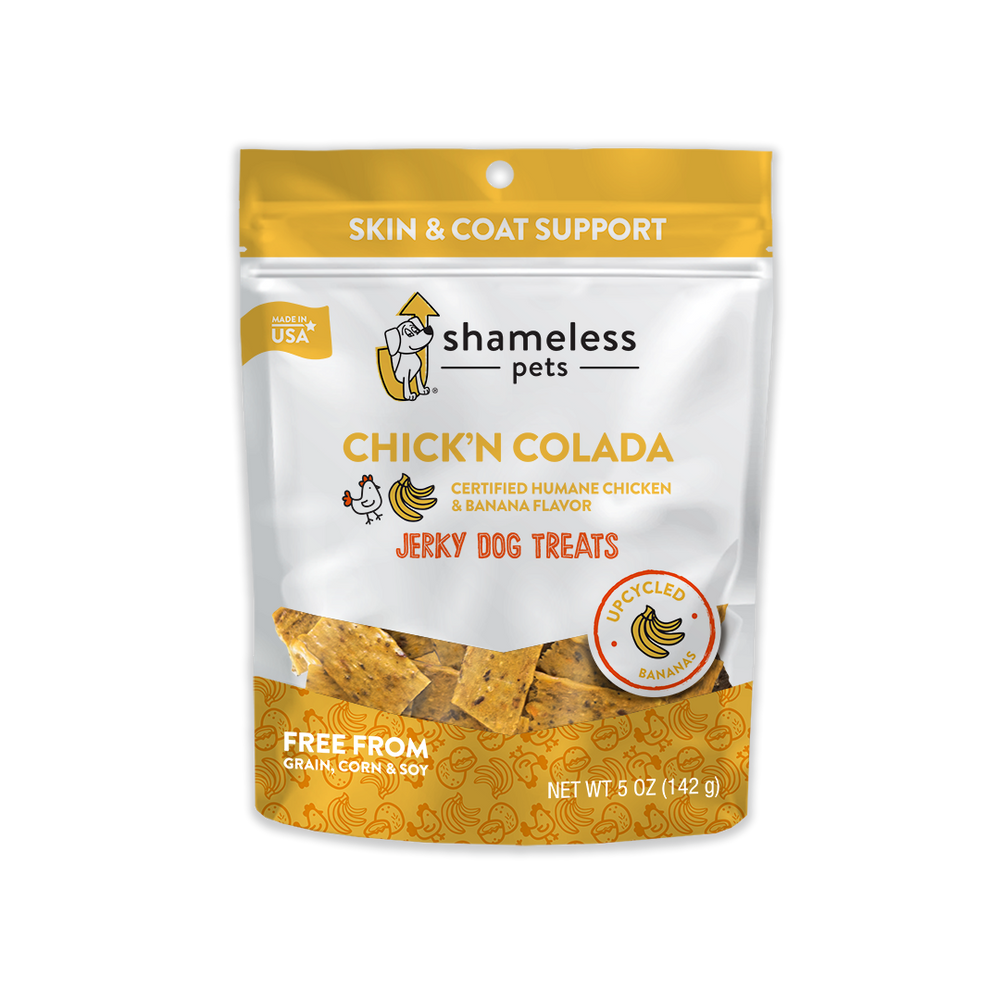 Shameless Chick'n Colada Jerky Bites